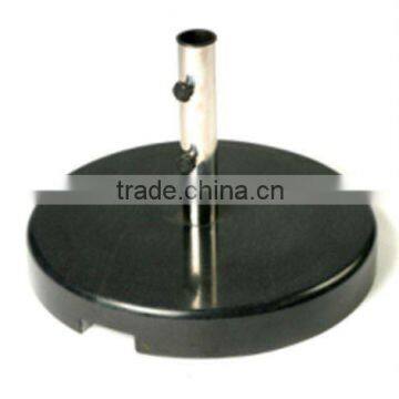 Black granit patio umbrella base