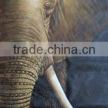 Animal oil painting