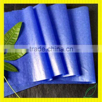 high quality wood pulp 22g blue glassine paper