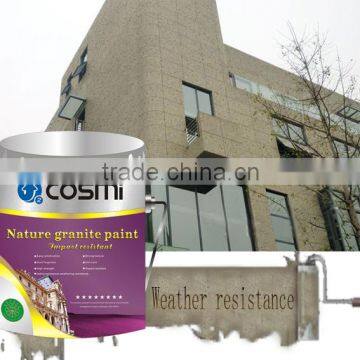 Liquid Granite spary paint for wall natural stone effect rock slice paint