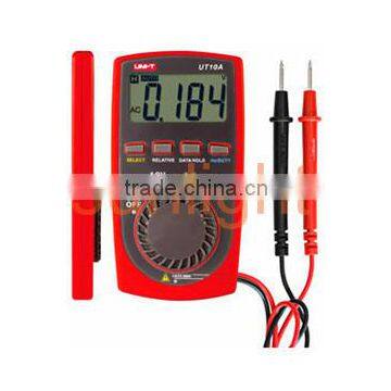 Pocket-Size Digital Multimeter, AC/DC/Resistance/Capacitance UT10A