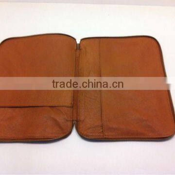 Zipper Leather case for IPad