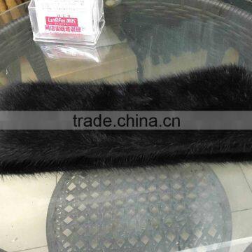 custom made accept knitted mink fur neckwear SC6