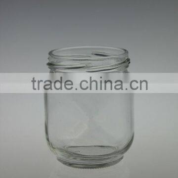 200ML SMALL EMPTY FLINT GLASS JAM JARS