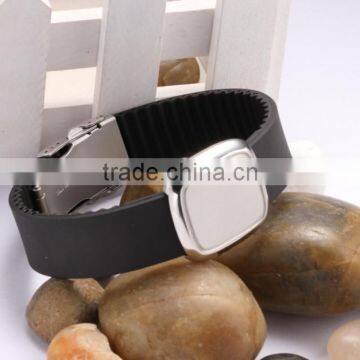 magnetic leather bracelet,magnetic bracelet