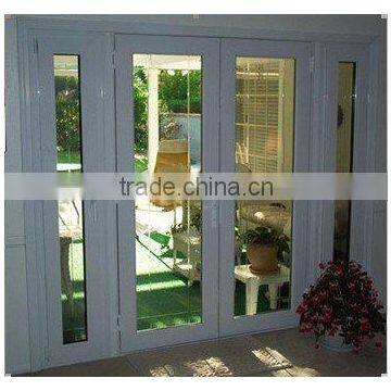 PVC casement door