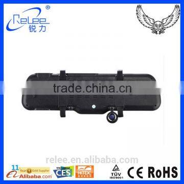 2016 Allwinner A33 GPS Tracking System Rearview Mirror Car Dash Camera photo-4