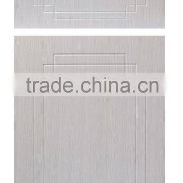 European standard white color design lower pvc kitchen cabinet door price