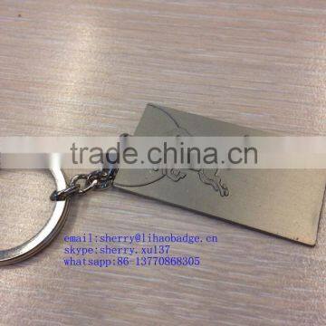 Wholesale Hot Sale Custom Engraved Logo Keychain