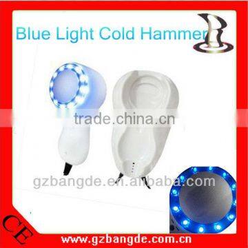 Home use cold hammer cryotherapy for skin tightening led blue light beauty machine B-6677