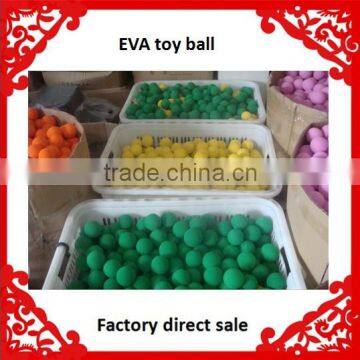 high density colorfully eva sponge foam ball