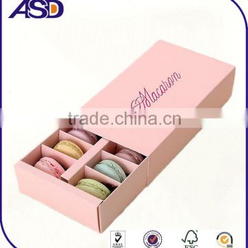 Customized macaron paper packaging box/ Cookie Boxes