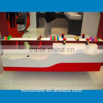 washroom Popular decoration solid surface the wash basin