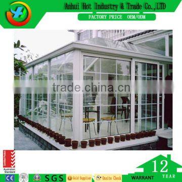 Outdoor Use Waterproof Glass Window and Doors Australia Standard Fashion Grill Window PVC Swing Window