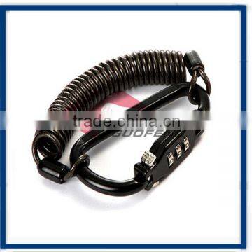 black coated high quality spring coil wire lock