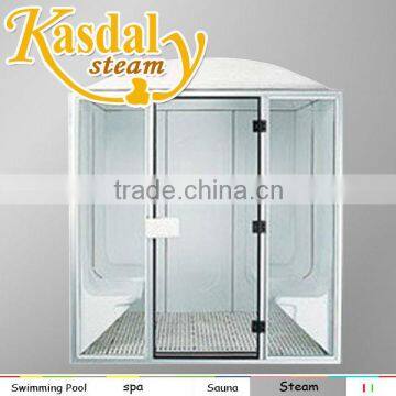 Combination of Dry Sauna Room & Acrylic Steam Room Sauna Room Sauna Shower Room