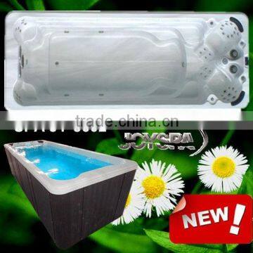 JY8602 Swim Pool Hot Tub Combo With Swim Pool Heat Pump / Swim Jet Swimming Pool photo-3
