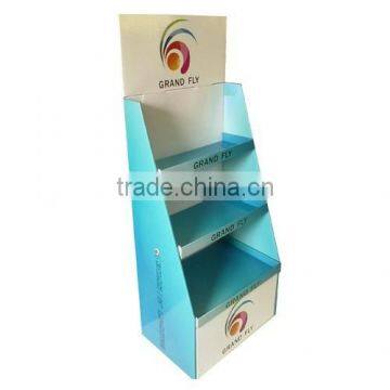 Customized printed paper candy counter display rack