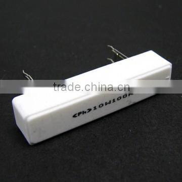 Ceramic Cement 1 ohm 10w 6 ohm 50 watt 2 ohm 10 watt resistor