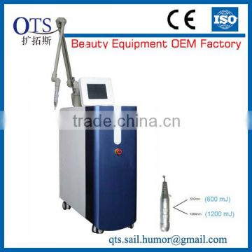 Tattoo Laser Removal Machine Q-Switch Nd: Yag Laser Machine For 1000W Tattoo Removal Brown Age Spots Removal