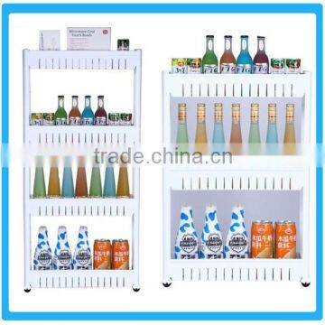 Plastic Crevice Gap Move Commodity Shelf Of Kitchen