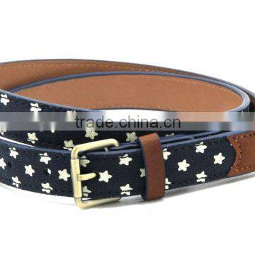 Fashion Lady PU Printed Flower Belt Women pu Waist Belt photo-6