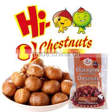 Healthy Chinese Snacks Food---Ready to Eat Chestnuts Snacks