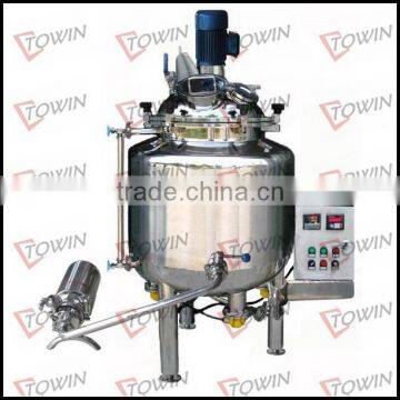 100-10000L SS304/316 chemical mixing reactors with pump