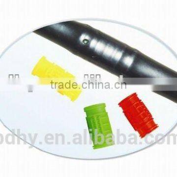 LDPE drip pipe with round drippers for fruit trees and garden irrigation