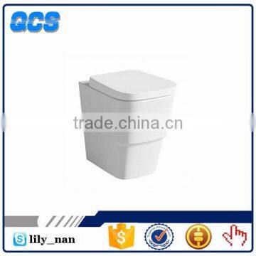 Gravity flush concealed cistern bathroom ceramic BTW toilet