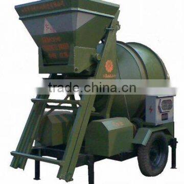 tyre JZM350 mobile concrete mixer