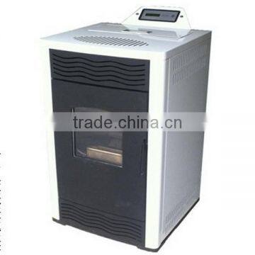 Small home wood pellet stove