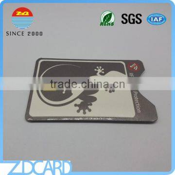 USA cardboard rfid blocking business card holder