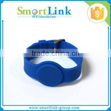 Waterproof Silicone RFID NFC rainbow Wristband/Bracelet,Soft PVC rfid NFC watches for tracking