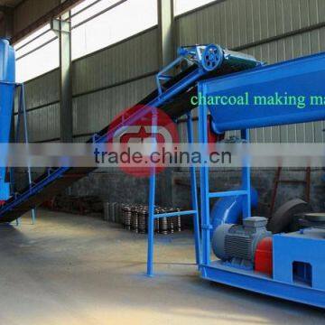 Small Size and Homeuse Lump Charcoal Making Machine Price photo-2