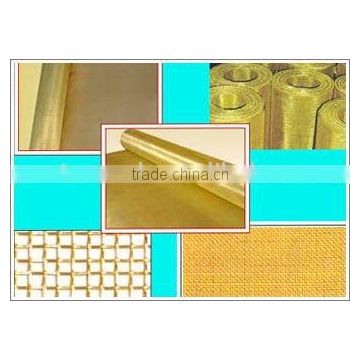 brass wire cloth or brass wire mesh supply