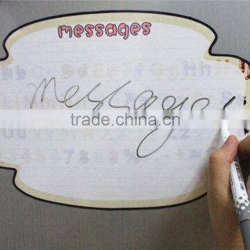 Fridge magent whiteboard message boards Magnetic note board fridge message board for fridge