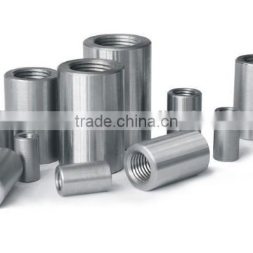 China steel internal splined steel bar coupler