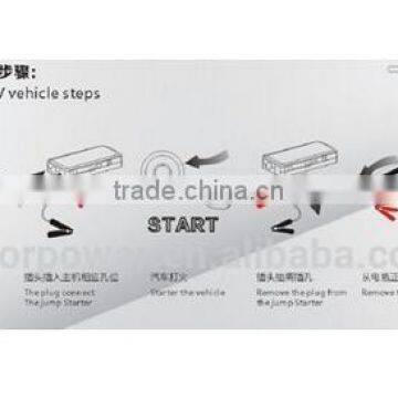 Multi Function Portable Power Bank,8000mAh,12V Car Jump Starter,emergency Power Bank photo-3