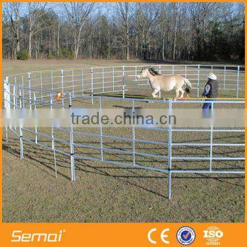 Galvanized PVC Coated Horse Rail Fence