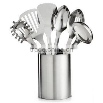 slotted spoon, ladle, solid turner, solid spoon, pasta fork and slotted turner