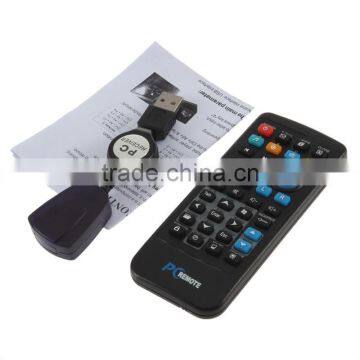 Hot Selling Wireless Controller PC Computer Remote Controller Media Center fly Mouse & USB Receiver For Windows 7 XP VISTA