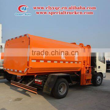 Euro 4 New Condition Hydraulic Lifter Garbage Truck With 5cbm Capacity photo-3