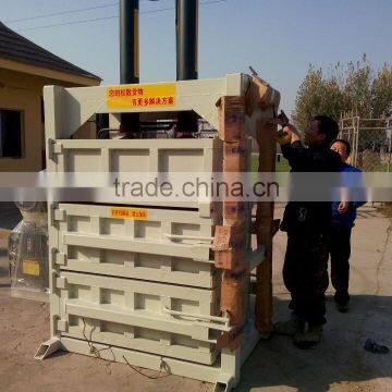 Hydraulic hay baler machine,cardboard baling press machine HD-30T