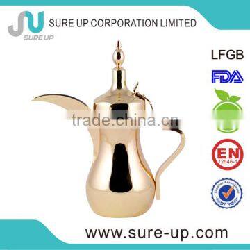 Stainless Steel Turkish Dallah Arabic Coffee Pot teapot