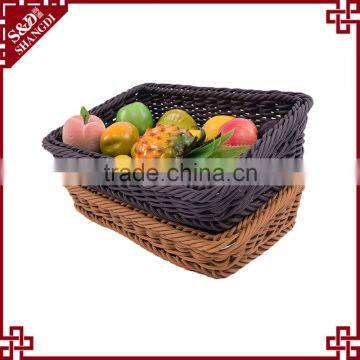 2017 SD Natural Seagrass Handmade Rectangular Fruit Basket photo-3