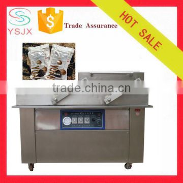 semi automatic Lobak / sauced pork / cooked meat vacuum packing machine