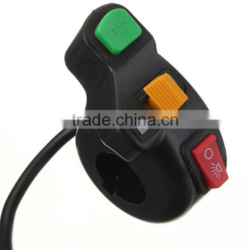 3in1 Motorcycle Pit Bike ATV Horn Turn Signal Light Switch