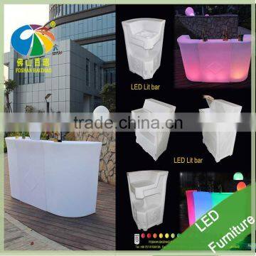Illuminated Led dj Table Flashlight Led tv Table Night Light Led Bar Table With Rechargeable Battery photo-2