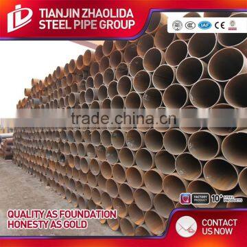 1500mm API 5L Grade B SSAW Sprial Steel Pipe used for oil well piling